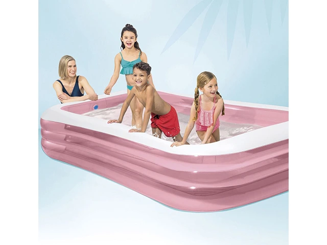 Piscină gonflabilă pentru familie 305x183x56 cm, 1050 L, 6+
