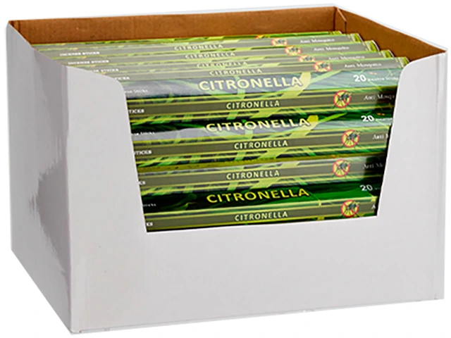 Set baghete insecticide Citronella 20buc, 25 cm