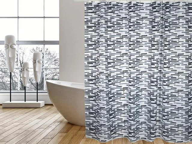 Perdea pentru dus 180X200cm MSV Loft, culori variate, poliester