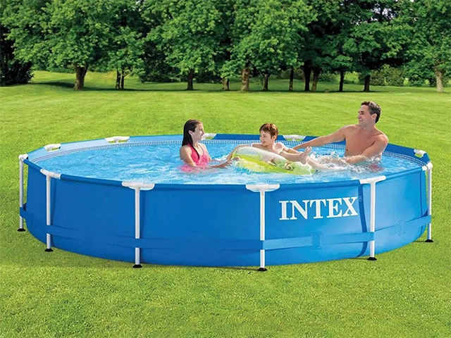 Piscină METAL FRAME 366Х76 cm, 6503 L, cu pompa de filtrare, cadru metalic