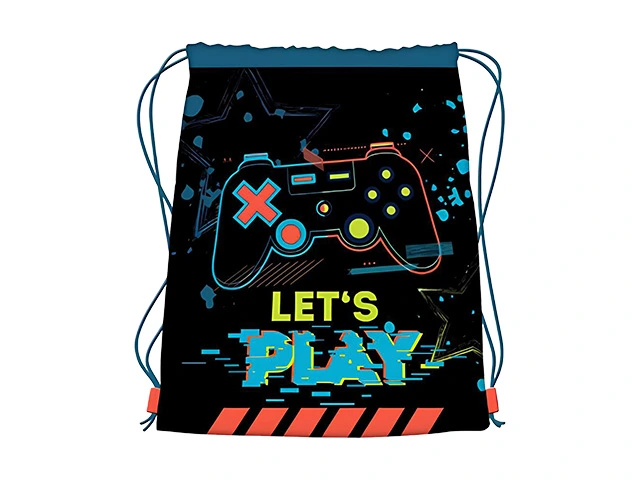 Geanta-rucsac pentru incaltaminte St.Right Let's Play 34X43 cm