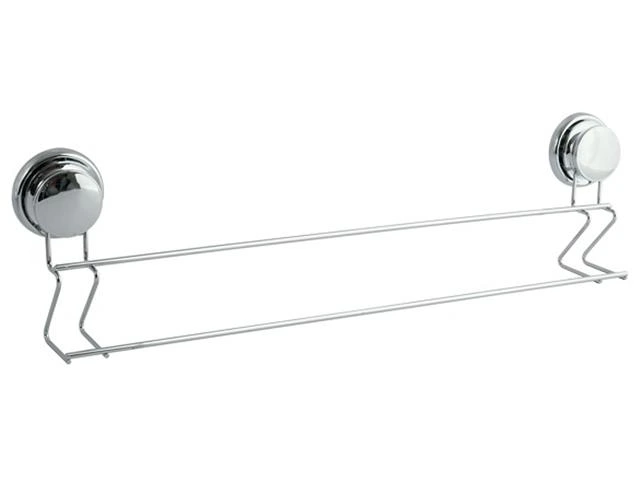 Suport pentru prosoape dublu MSV Milady 57X15cm, pe ventuze