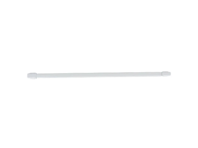 Tija glisanta pentru perdea ovala 2buc, 80-110cm Luance, alb