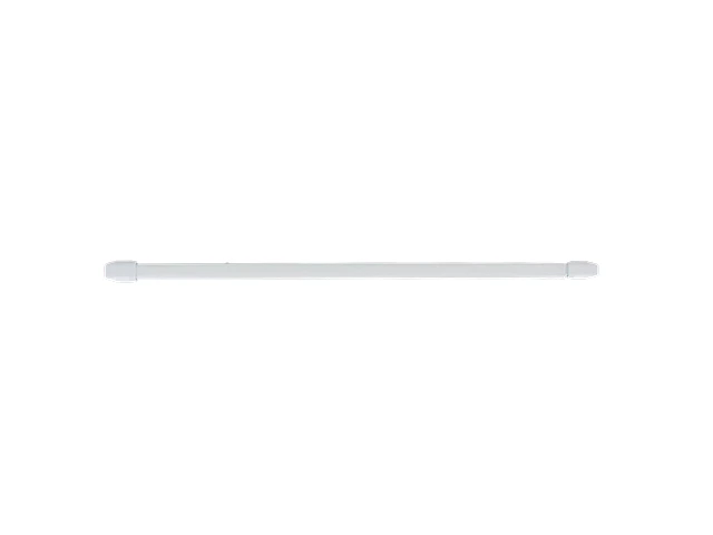 Tija glisanta pentru perdea ovala 2buc, 40-60cm Luance, alb
