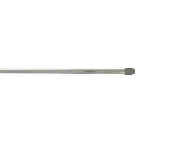 Tija glisanta pentru perdea ovala 2buc, 60-80cm Luance, crom