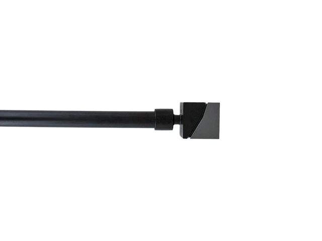 Tija glisanta pentru perdea 210-380cm D16/19mm Luance, negru mat/Fabell