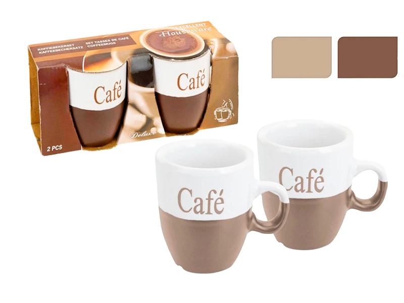 Set 2 cani pentru cafea 150ml 