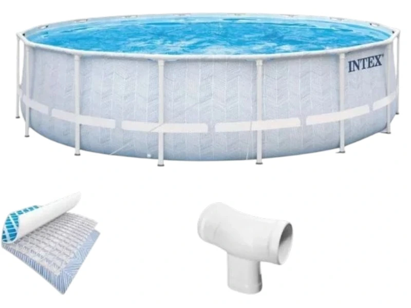 Piscina CHEVRON PRISM FRAME PREMIUM POOL 488 x122 cm, 19156 l