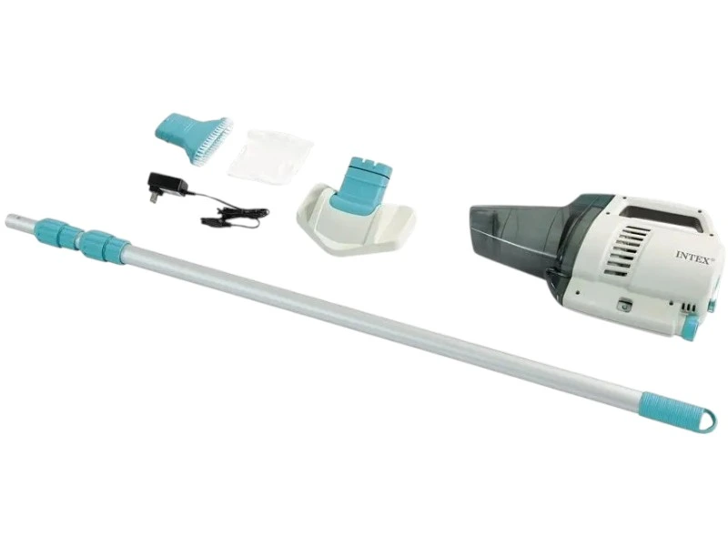 Aspirator Intex pentru piscina fara fir, vacuum cleaner cu baterie Ni-MH de 7,2 V 