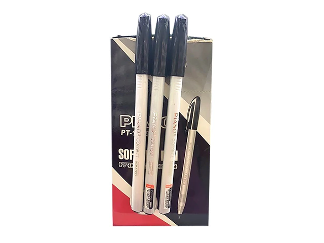 Pix cu gel PT-1157 oil ink 0.7mm, negru