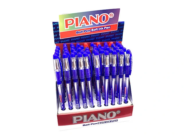 Pix cu bila PT-197 soft ink, 0.7mm, albastru
