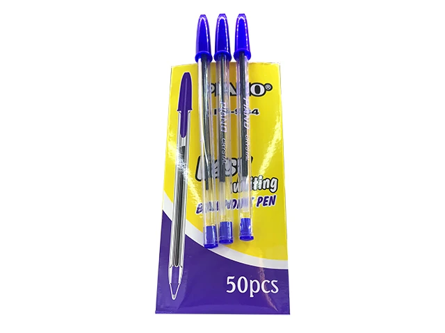 Pix cu bila CRYSTAL PB-934 soft ink,1mm, albastru