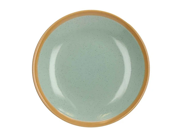 Farfurie de desert 21 cm Tognana Louise Woody Verde