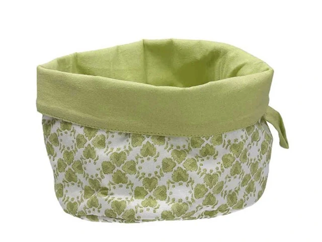 Cos textil pentru piine Tognana Florence D18X16.5 cm, 90% bumbac, 10% poliester