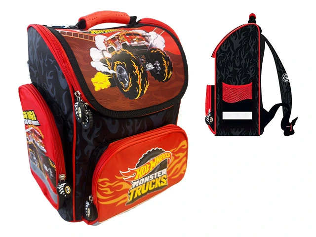 Ghiozdan scolar Hot Wheels A-1 30X15X40 cm