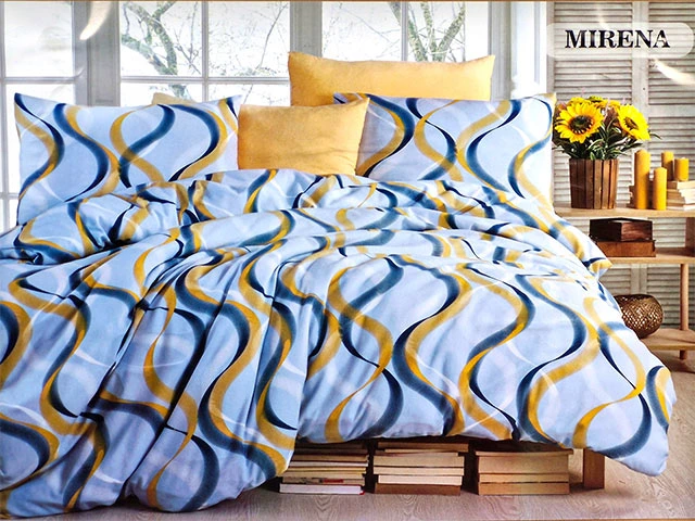 Lenjerie de pat 2 persoane NH Ranforce Like&Buy Mirena, policoton