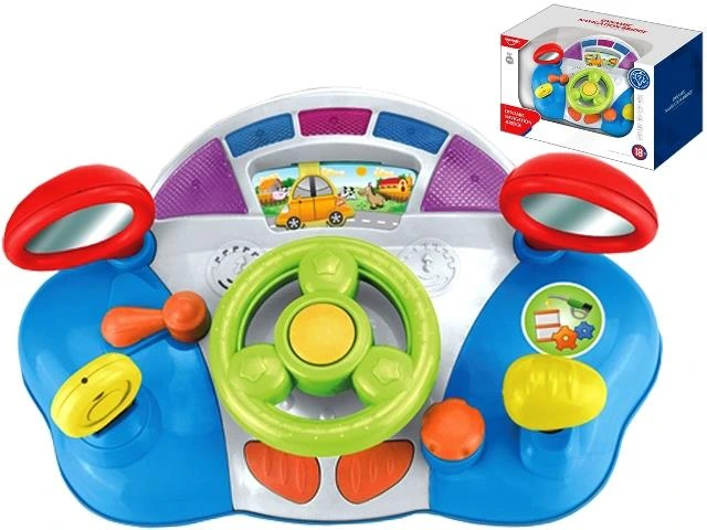 Jucarie volan musical Dinamic navigation bridge