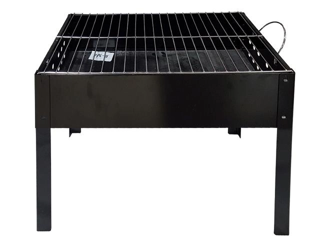 Gratar dreptunghiular cu picioare BBQ 30X49X49cm, demontabil