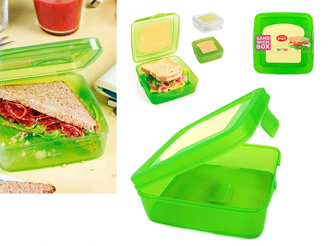 Lunch-box sandwich Snips 0.5l, 14.5X14.5X5.5cm