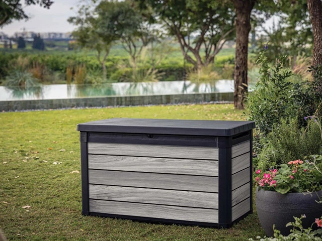 Lada pentru depozitare Signature 380l, 122.9X62.1X70.6 cm, gri