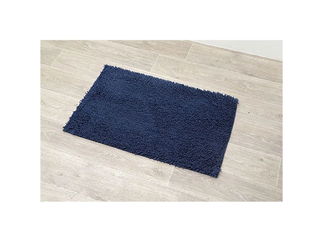 Covoras pentru baie 50X80cm Tendance albastru inchis, microfibra