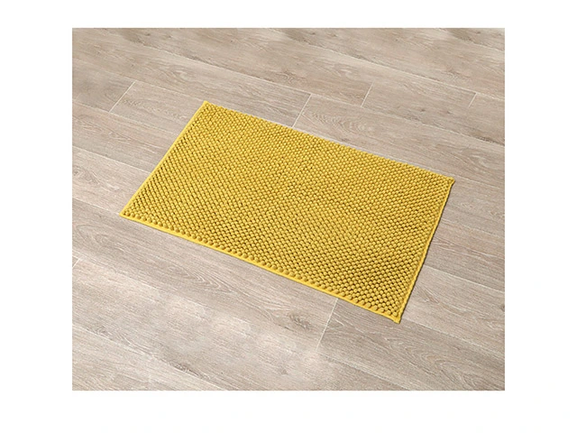 Covoras pentru baie 50X80cm Tendance galben-mustar, microfibra
