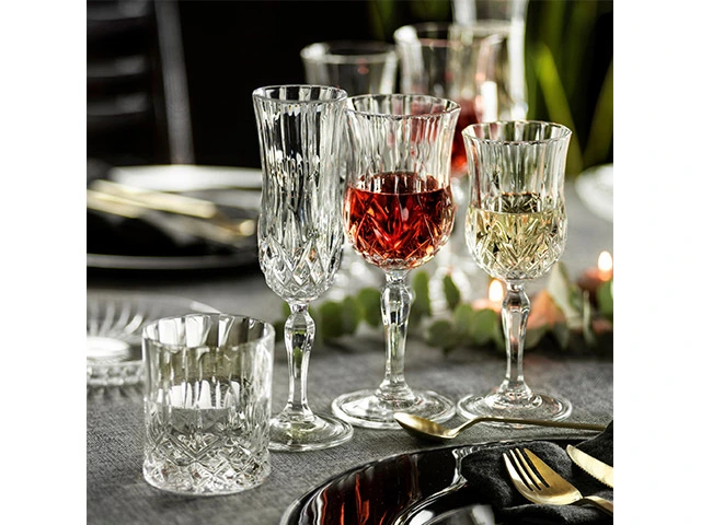 Set 18 pocale din cristal Opera: 6X130ml, 6X230ml, 6X300ml