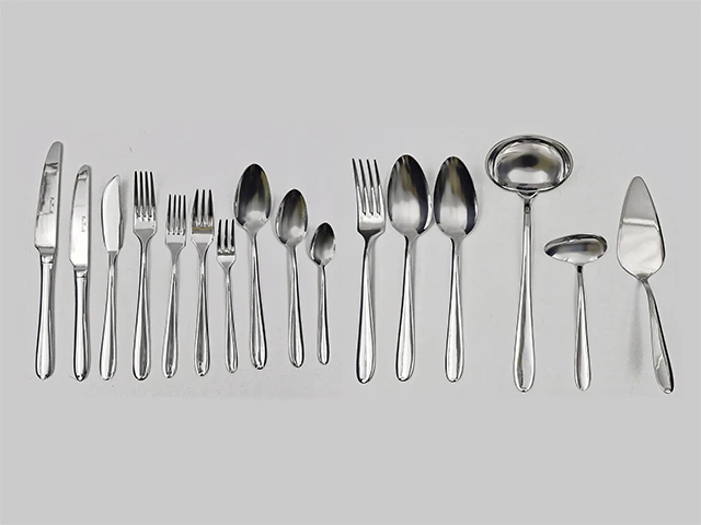 Set de tacamuri Pinti Palladium 126buc, inox