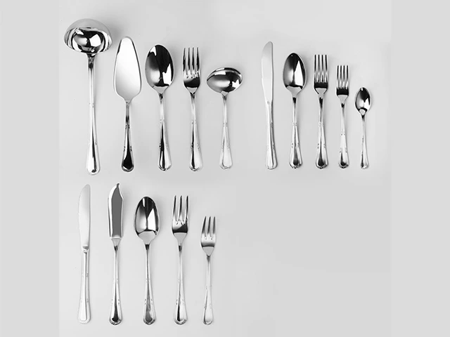 Set de tacamuri Pinti Valencia 126buc, inox