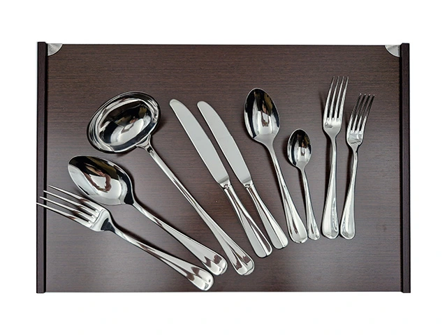 Set de tacamuri Pinti Baguette 75buc, inox