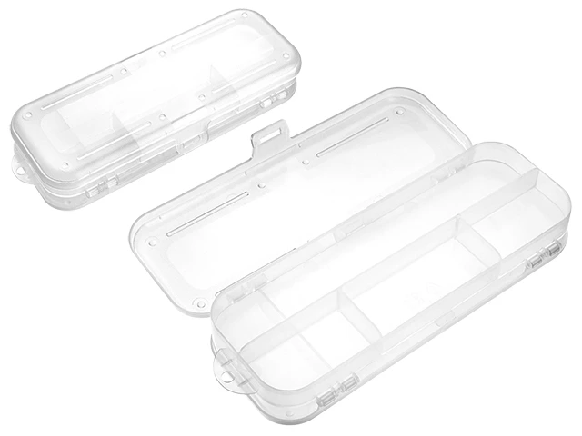 Organizator pentru depozitarea obiectelor mici Econova 22X8.5X4.5cm, dublu, transparent