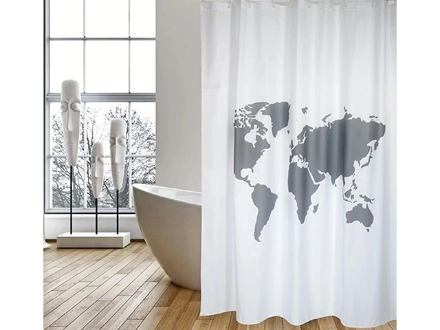 Perdea pentru dus 180X200cm MSV Premium 