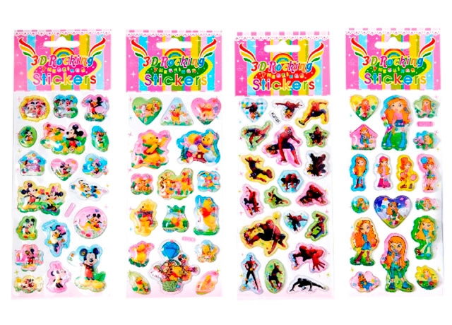 Set abtibild cu mergele 