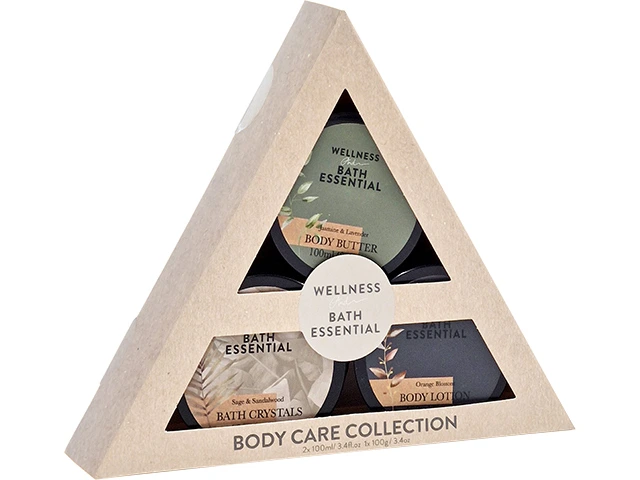 Set de baie 2 uleiuri de corp x 100ml si scrub x 100ml 