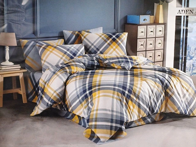 Lenjerie de pat 2pers NH Ranforce Aden, policoton