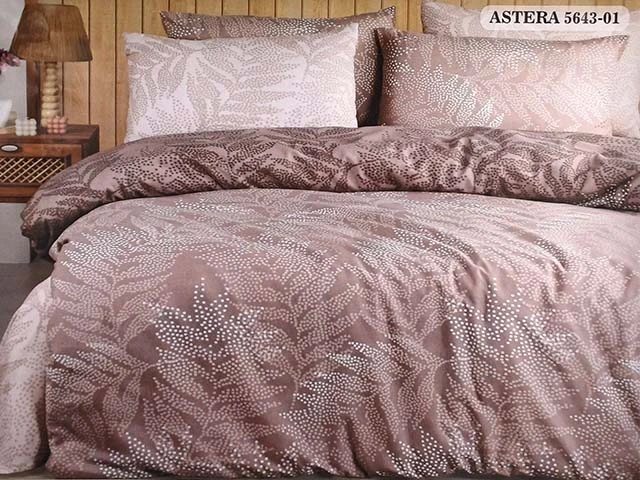 Lenjerie de pat 2pers NH Ranforce Astera, policoton