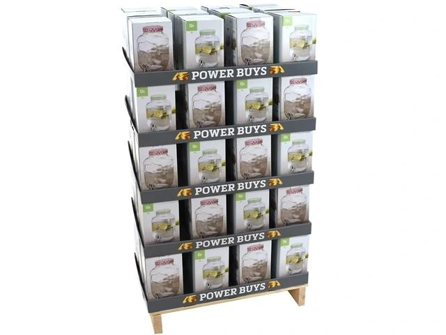 Borcan din sticla cu robinet EH 4l, 26.5cm