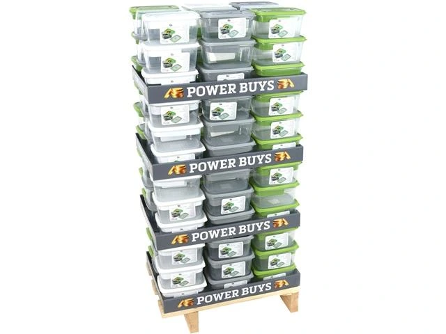 Lunch-box EH 1.7l 19X14X10cm cu tava, lingura si castron