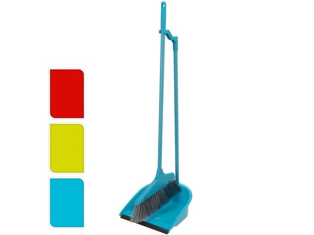 Set faras si perie Ultra Clean cu maner lung 80cm