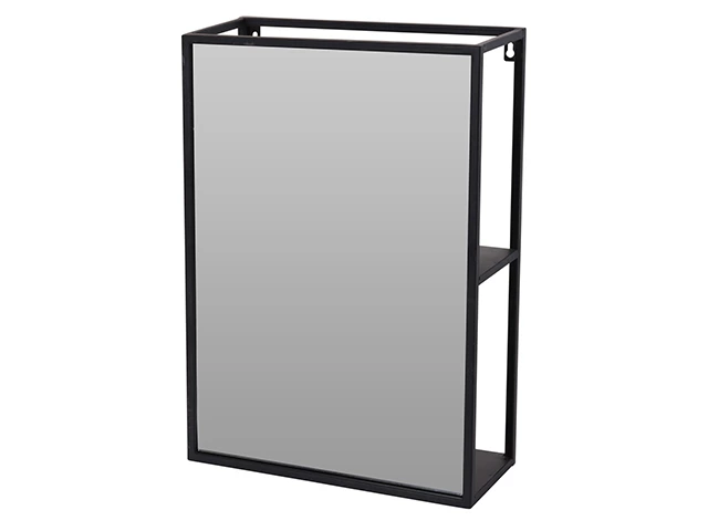 Oglinda de perete 50X35X12cm cu rafturi