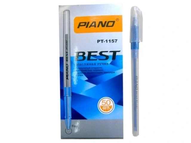 Pix cu gel PT-1157 oil ink 0.7mm, albastru