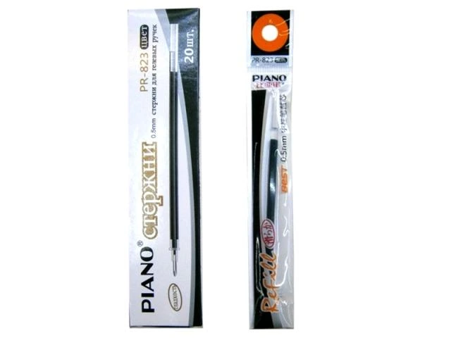 Rezerva pix gel PR823 0.5mm, neagra