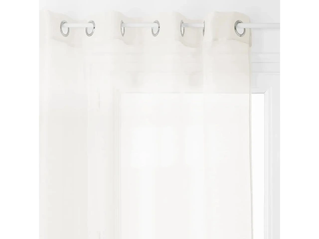 Perdea transparenta 135X240cm Atmosphera Moly, ivory, poliester