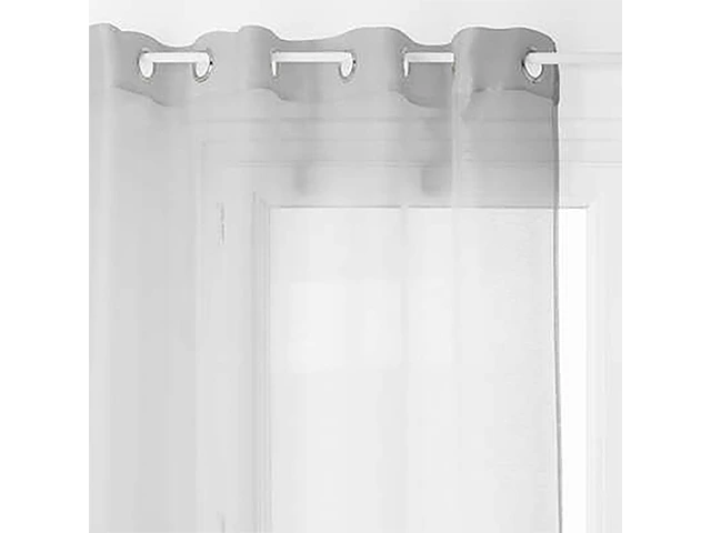 Perdea transparenta 135X240cm Atmosphera Moly, gri, poliester