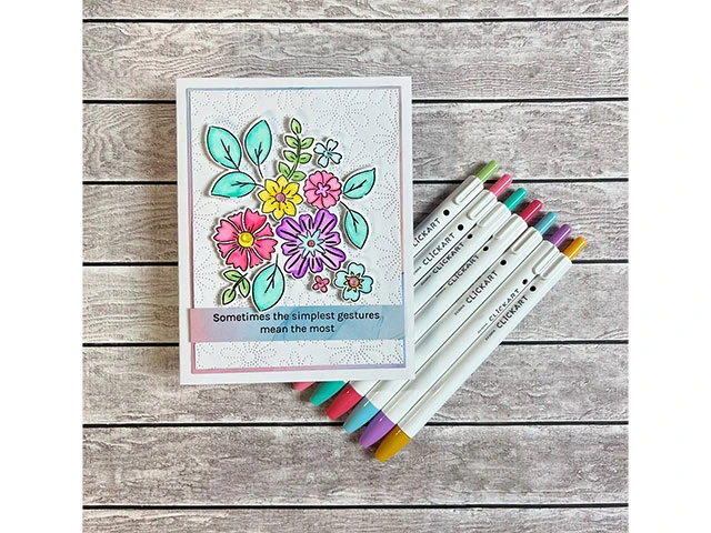 Set marker Light Zebra Clickart, 0.6 mm, 12 culori deschise