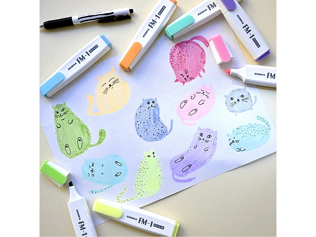 Textmarker Zebra FM-1, violet