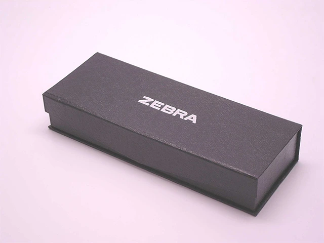 Cutie cadou pentru stilou Zebra GB116 14.3X5.4X2.6 cm, neagra