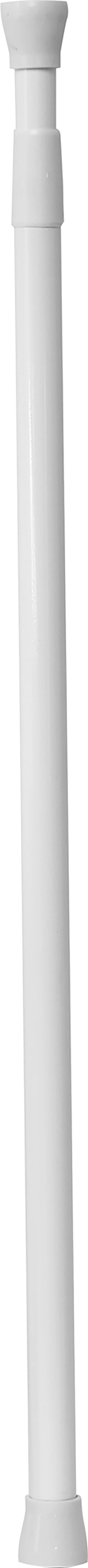 Tijă glisantă pentru perdea Tendance 70-120cm albă, aluminiu