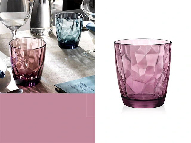 Pahar Diamond 300ml, violet deschis