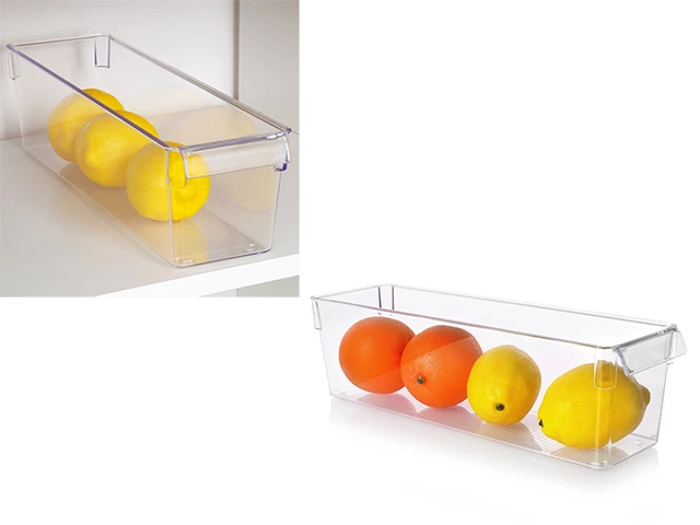 Coș pentru depozitarea în frigider EH 36X10X10cm, plastic